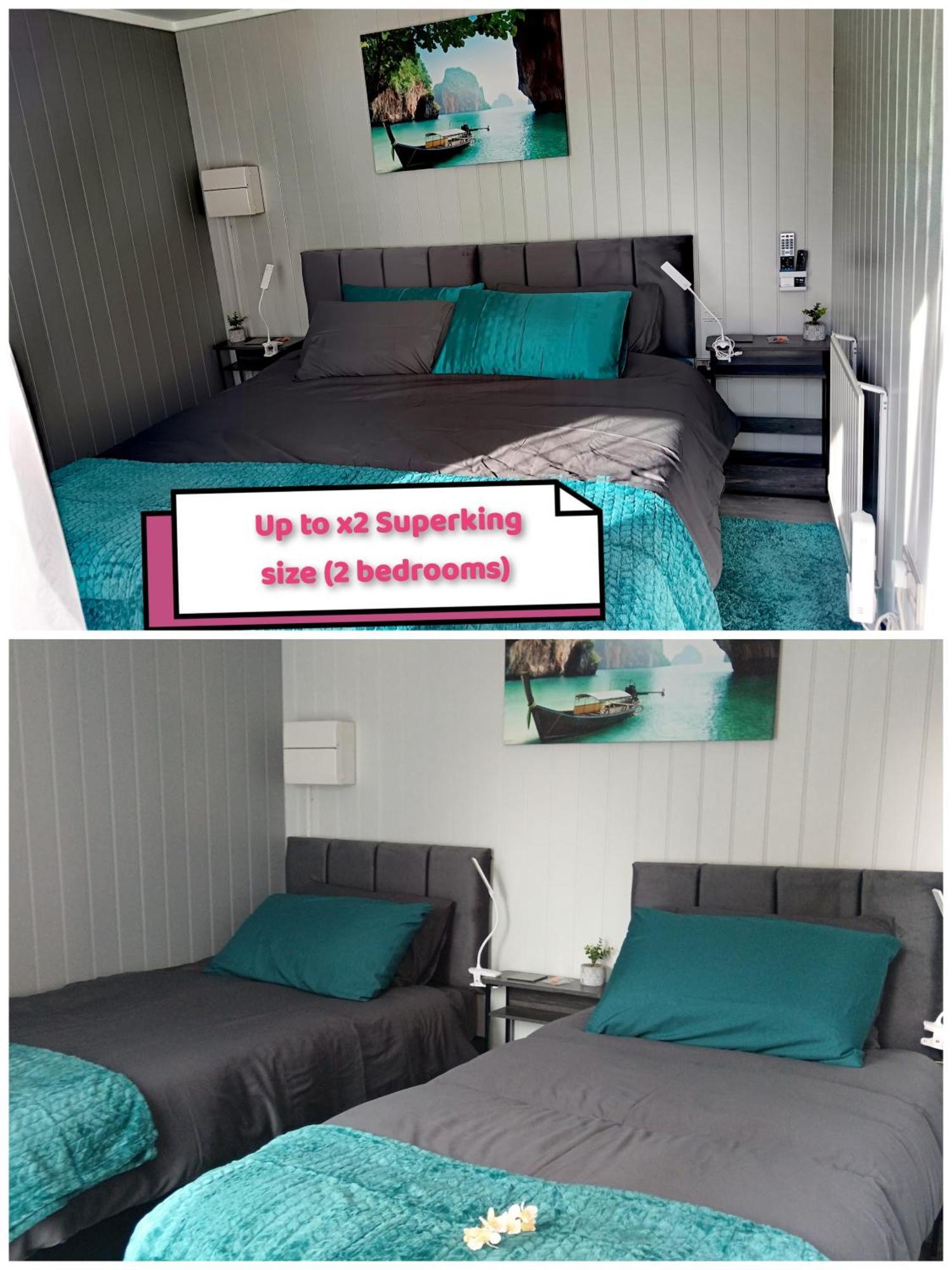 A Lovely 2-bedrooms In - Recently Extended To 355 Feet2 - Up To 4 People Now, Peaceful, With Private Entrance, Free Parking, Kitchenette, Air-con, Heating, X2 Smart Tvs And Super Fast Wi-fi - Bed Options - Singles Or Superking * Derby